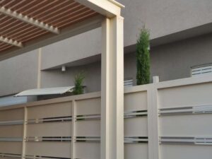גדר מעוצבת ואיכותית לגינה